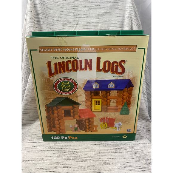 Lincoln Logs Shady Pine Homestead 120 Pieces NIB Building Set - Picture 1 of 7